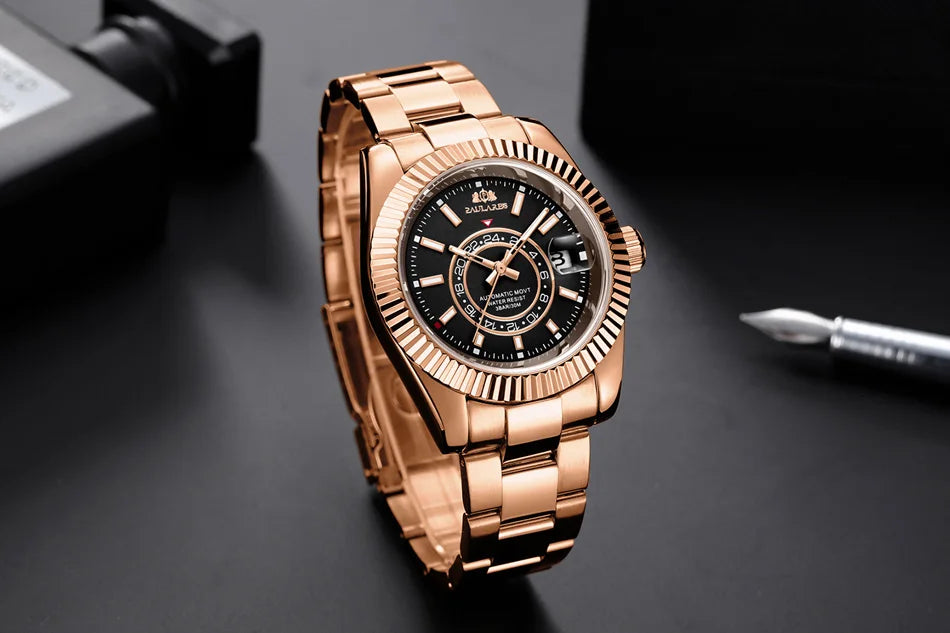 Automatic Self Wind Mechanical Men's Watch