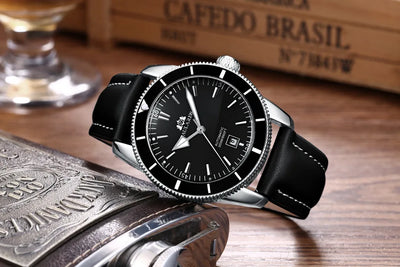 Man Sports Stainless Steel Strap Wrist Watch