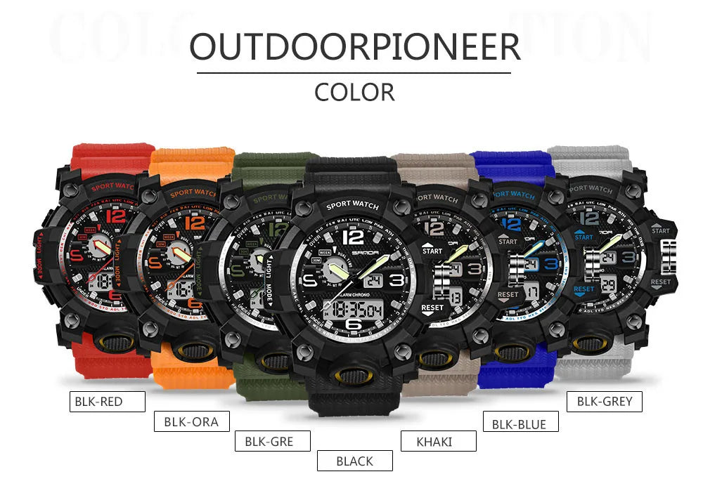 Sport Waterproof Mens Watch Luxury mens watch  masculino