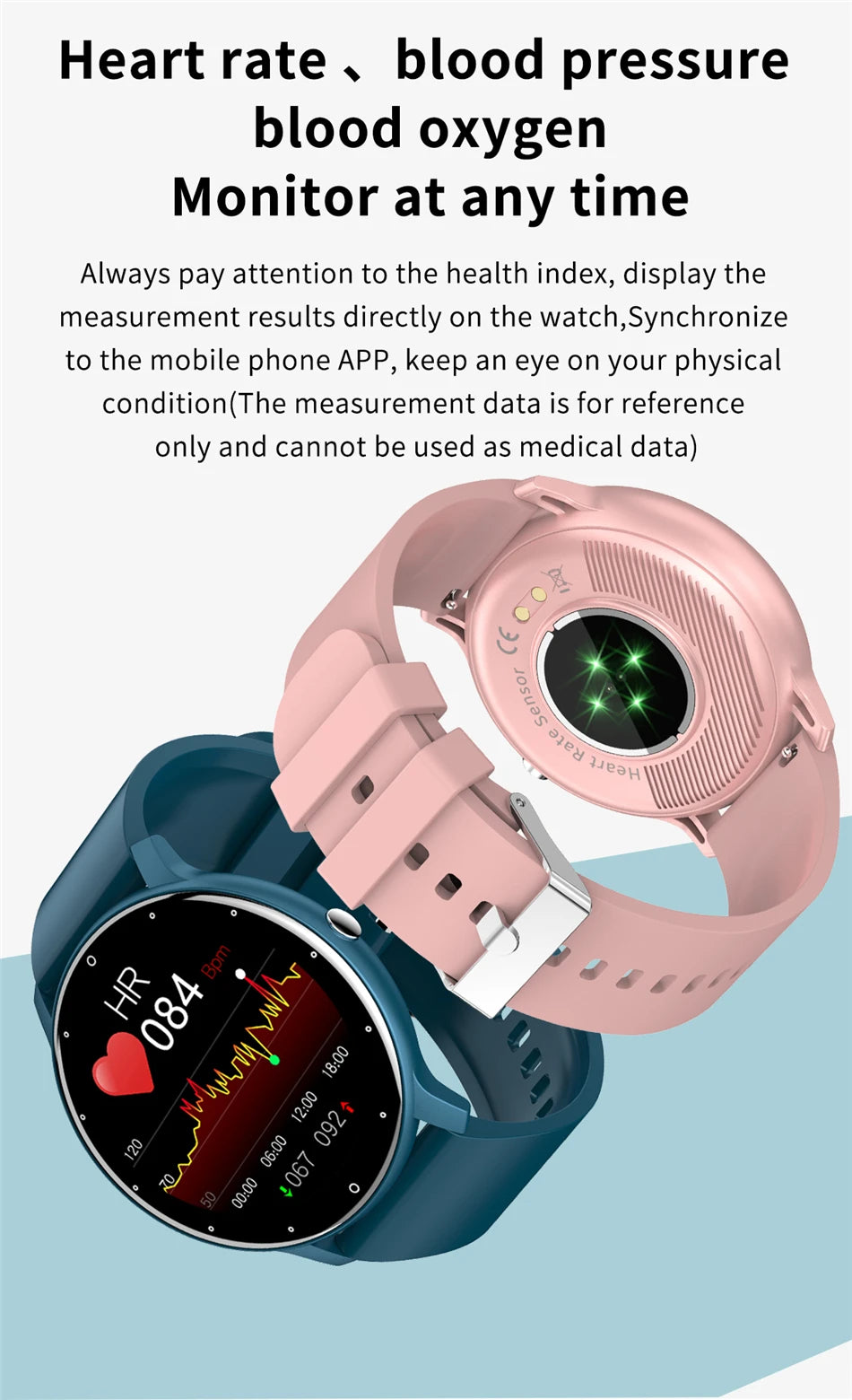 LIGE 2023 New Smart Watch Women Full Touch Screen Sport Fitness Watches IP67 Waterproof Bluetooth For Android ios smartwatch Men