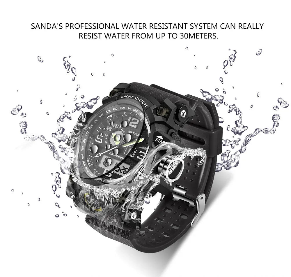 Sport Waterproof Mens Watch Luxury mens watch  masculino