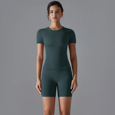 Shorts Sets Yoga Suit and Activewear