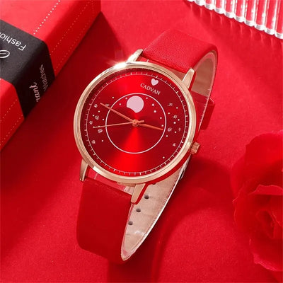 5 stück set damenmode quarzuhr weiblichen uhr luxusmarke design frauen uhren einfache damenuhren montre femme