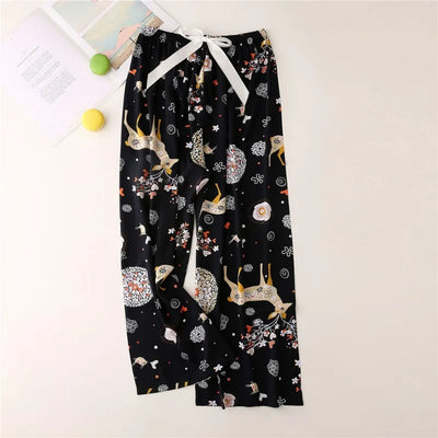 Ladies Floral Pants